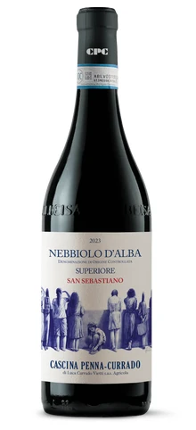 Cascina Penna Currado - Nebbiolo d'Alba Superiore San Sebastiano - 2023