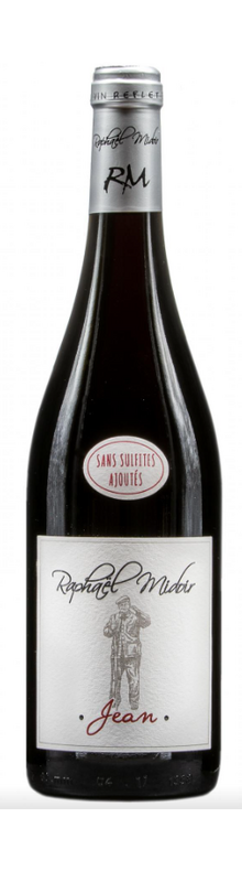 RAPHAEL MIDOIR - Jean Gamay, AOC Touraine Sans Sulfites - 2023