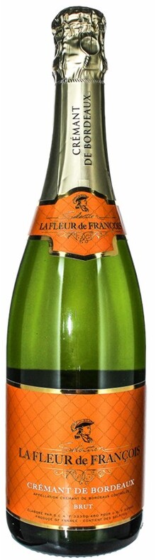 La Fleur de Fran&ccedil;ois, Cr&eacute;mant de Bordeaux AOP (Cabernet Franc, Merlot) 