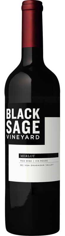 Black Sage Merlot Vall&eacute;e de l'Okanagan 2020